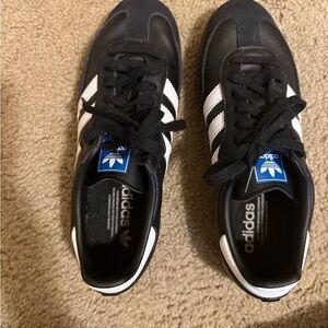 Adidas Classic Black and White Trainers